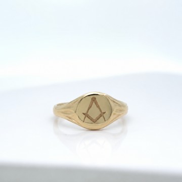 9ct Yellow Gold Craft Seal Ring