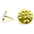 Gilt Metal Forget Me Not Masonic Lapel Pin (or Badge)
