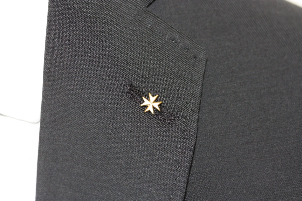 Gilt Metal Knights of Malta Masonic Lapel or Tie Pin