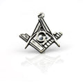 Antique Effect Masonic Lapel Pin
