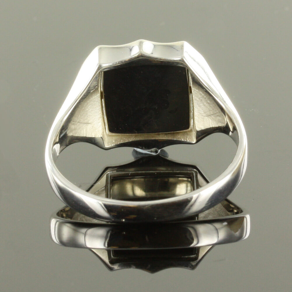 Silver Reversible Shield Head 2 1/2 Degree Masonic Ring