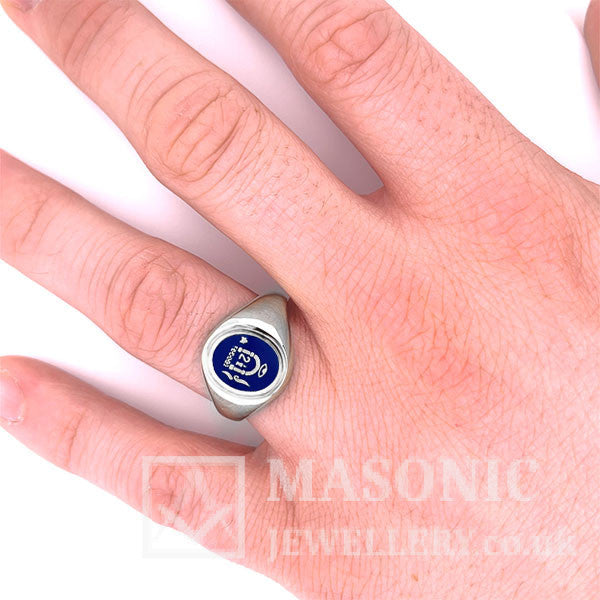 sterling silver orange order 2 and a half degree ring