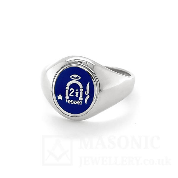 sterling silver orange order 2 and a half degree ring