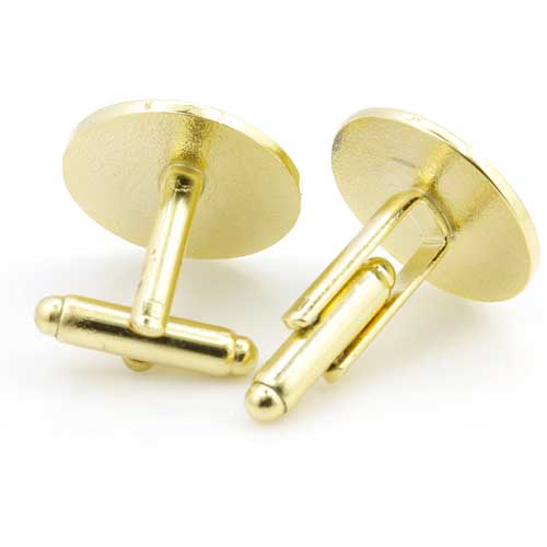 Gilt Metal and Enamel Royal Ark Mariner Masonic Cufflinks
