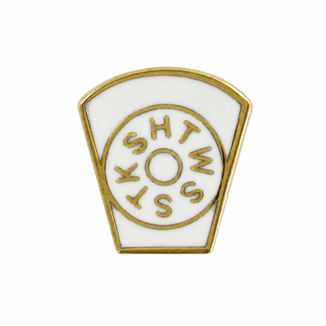 Gilt Metal HTWSSTKS Mark Masonic Pin (or Badge)